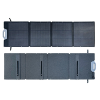 OMMO 600W/2400W Centrale électrique portable avec panneaux solaires pliables Batterie LiFePO4 Générateur solaire 220V 50hz
