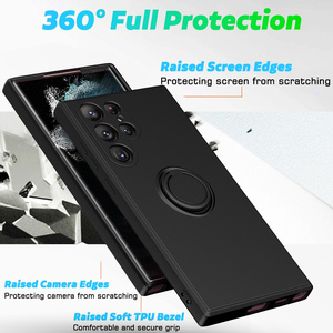 Funda para Teléfono <span class=keywords><strong>Samsung</strong></span> Galaxy S26 Ultra, Nueva con Anillo, Carga Magnética, Cobertura Total, Antigolpes, Compatible con S25/S24/S23/A55 - Product Image 6