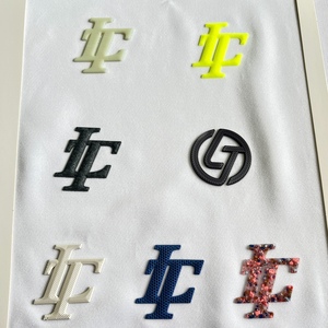 Tùy chỉnh nhà máy truyền nhiệt <span class=keywords><strong>3D</strong></span> Silicone Nhãn quần áo cho hàng may mặc Cách sử dụng - Product Image 6