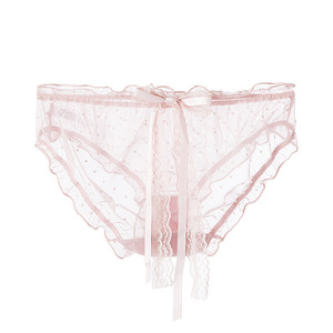 Moda donna pizzo Lingerie <span class=keywords><strong>mutandine</strong></span> intimo <span class=keywords><strong>mutandine</strong></span> <span class=keywords><strong>rosa</strong></span>-underw per ragazze <span class=keywords><strong>mutandine</strong></span> da donna con fiocco Gril pizzo Hipster giovane - Product Image 1