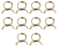 Colliers de serrage en acier personnalisables pour flexibles, doubles et simples, fabriqués par des fabricants pour diverses fixations