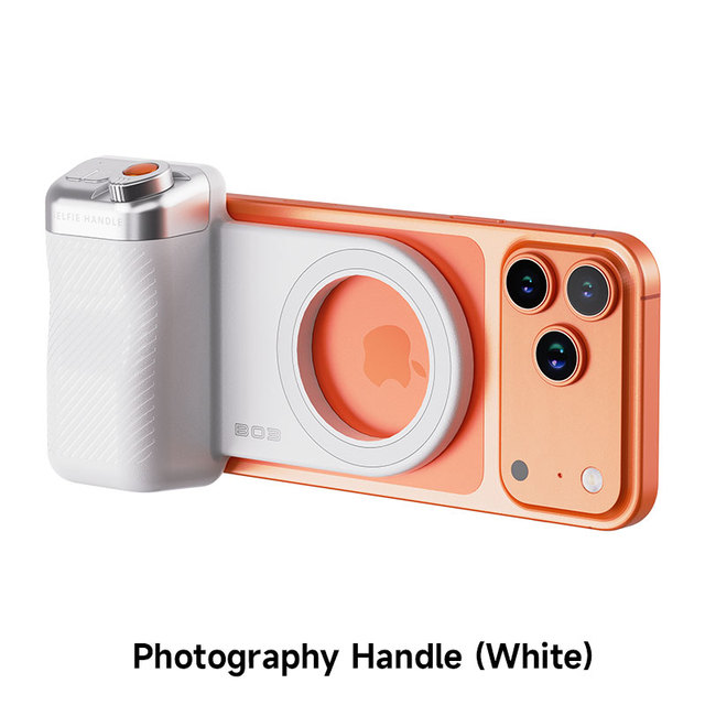 Phone Camera Handle Grip Remote Control Shutter Wireless Selfie Light Portable Design /Android Smartphones Magnetic Mount B03