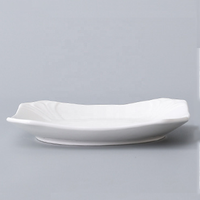 Assiettes carrées en céramique blanches de 8/9/10 pouces en gros – Ensembles d'assiettes à steak et à dessert en porcelaine pour fêtes, cadeaux, cuisines et hôtels