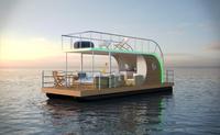Maison flottante écologique au design moderne à vendre