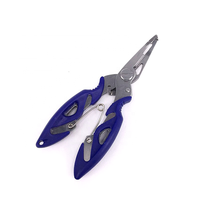 Pinces de pêche multitool en acier inoxydable ciseaux à poisson dissolvant de crochet pince à anneau fendu coupe-ligne accessoires de pêche essentiels