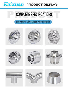 <span class=keywords><strong>Tapa</strong></span> ciega de acero inoxidable 304 316L para tubería sanitaria, con <span class=keywords><strong>abrazadera</strong></span> triple y férula ciega sólida, para Canadá CUPC - Product Image 4
