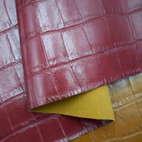 2024 nouveau crocodile pu cuir vinyle rexine pour sacs portefeuille chaussures