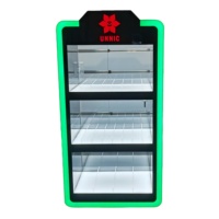 Stand Display Rokok Elektronik dengan Lampu LED dan Lapisan Akrilik Transparan