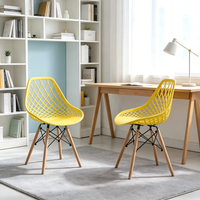 Chaise d'extérieur respirante et imperméable en PP de haute qualité, idéale pour salon, restaurant, balcon, école et extérieur – Meilleure vente