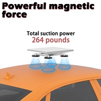 Edelstahl Magnetische Dachhalterung ST60 Starlink Mini Halterung Silberfarben 4 66mm Magnete Robust Langlebig für Auto Wohnmobil SUV
