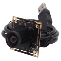 Cámara Web RGB 4K sin Distorsión, Gran Angular de 100 Grados, 3840x2160P, 30fps, Módulo de Cámara USB Mini de Alta Velocidad IMX415 para Robótica