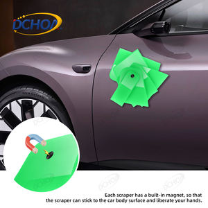 Kit de film teinté <span class=keywords><strong>pour</strong></span> fenêtres DCHOA, kit de raclettes en caoutchouc souple TPU <span class=keywords><strong>pour</strong></span> PPF avec logo - Product Image 6