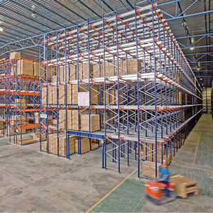 מערכת מדפים חזקה למחסן רדיו-שוטל, חוסכת מקום, אחסון בצפיפות גבוהה, ארגון וסידור, עמידה במיוחד - Product Image 6