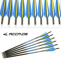 Arc à flèches en carbone ID6.2mm, 20,22 pouces, pour tir à l'arc, chasse et tir sur cible, en acier, 3 longueurs, nouveau modèle, prix raisonnable, à vendre