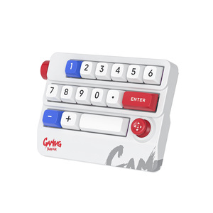 Clavier mécanique portable MKESPN K809 avec joystick, clavier de jeu programmable filaire USB Type-C RGB à commutation à chaud pour ordinateur de bureau - Product Image 1