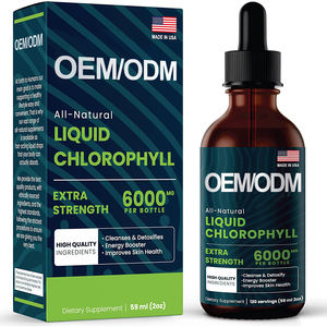 Gouttes liquides de chlorophylle à saveur de menthe avec supplément de soutien immunitaire - Product Image 2