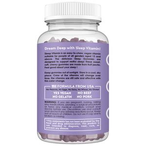 6MG Melatonin Melatonin uyku 5-htp gumvitamins vitaminleri ile OEM uyku Gummies derin yardım iyi uyku ashashandha Gummies geliştirmek - Product Image 3