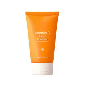 Factory wholesale OEM Moisturizing and brightening VC facial cleanser  dense foam  skin nourishing and skin cleansing