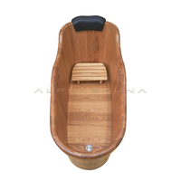 Baignoire en bois de cèdre, petite, bon marché, autoportante, baignoire en bois, douche, bain à remous, à vendre