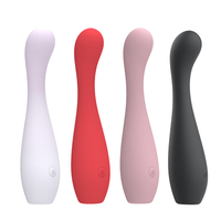 GINYA New G Spot Vibrator Classic Massager for Ladies Strong Vibration Liquid Silicone AV Wand Massager Adult Sex Toys for Women