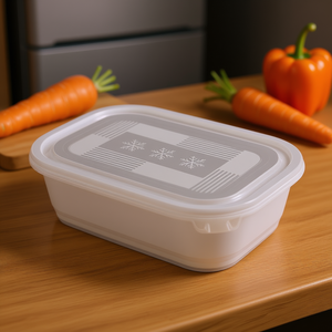 ROTHO Freeze <b>Food</b> <b>Storage</b> <b>Container</b> 1 L Set Of 3 For Freezing And Meal Prep - Product Image 3