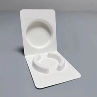 Caja Protectora Biodegradable y Reciclable de Alta Calidad, Fabricada con Fibra de Pulpa Moldeada a Medida para Empaque de Cosméticos
