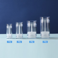 Contenants vides en plastique avec bouchon à vis pour baume à lèvres, déodorant, rouge à lèvres fait maison, lotion, fard à joues, sérigraphie, 15G 30G 50G 75G