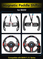 Kit d'intérieur de volant de voiture Baitong M4 Style F82 Series Luxury Magnetic Stainless Steel Paddle Shifter  M4 Series F82