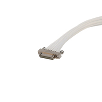 Connecteur Micro-D mâle/femelle Longli J63A D-Sub, prise à sertir, 4P 7P 8P broches pour câblage industriel
