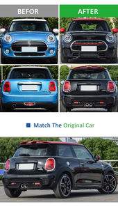 Rejilla de parachoques delantero para coche, Kit de carrocería de parte trasera, conjunto de cuerpo completo, actualización Facelift, JCW, Facelift modificado para <span class=keywords><strong>MINI</strong></span> <span class=keywords><strong>Cooper</strong></span> S F55 F56 - Product Image 6