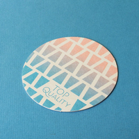 Posavasos Personalizados de Pulpa de Papel para Impresión Offset a Todo Color, Absorbentes para Bebidas