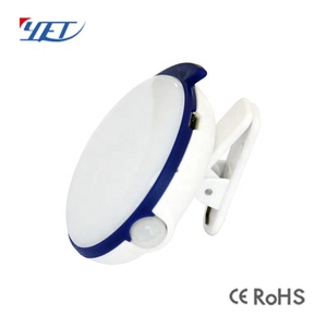 Capteur de mouvement rechargeable YET6130-V1.0 Sac lumineux Lumière et lumière de remplissage de téléphone Double sonde Luminosité à 3 niveaux avec support - Product Image 3