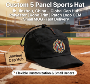 Casquette de baseball unisexe en polyester, personnalisable, 5 panneaux, sportive, réglable, avec logo brodé ou <span class=keywords><strong>patch</strong></span> tissé, OEM, vente en gros - Product Image 2