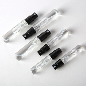 Fast Delivery Stock 5ml Flat Small Glass Vial Sample Perfume Bottle <b>Pump</b> Sprayer Popular in Philippines Screen Printing Surface - Product Image 2