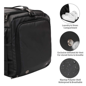 <span class=keywords><strong>Bolsa</strong></span> Deportiva de Viaje de 65L, <span class=keywords><strong>Bolsa</strong></span> de Gimnasio, <span class=keywords><strong>Bolsa</strong></span> de Deporte Personalizada para <span class=keywords><strong>Hombre</strong></span> y Mujer con Compartimento para Zapatos y Bolsillo Impermeable - Product Image 3