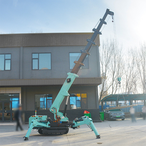 Prix usine nouvelle technologie 8 tonnes Boom Truck Mini grue Spider Trucks Grue hydraulique Grue de levage électrique montée sur camion - Product Image 1