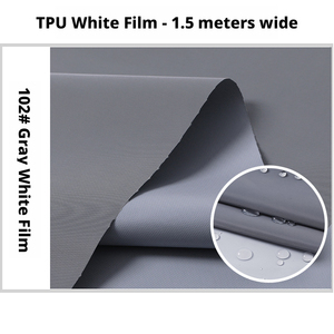 Imperméable double face de moyenne épaisseur avec manches, en tissu TPU haute densité, <span class=keywords><strong>film</strong></span> blanc transparent à mémoire de forme, de bonne qualité - Product Image 6