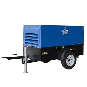 Compresseur <span class=keywords><strong>mobile</strong></span> mini KY LIUTECH 050-7 185CFM 7 bars, neuf, lubrifié, avec composants essentiels : moteur et châssis. - Product Image 2