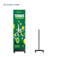 Écran LED pliable Canbest Fine Pitch P1.2 P1.5 P1.8 P2.5 pour affichage publicitaire numérique en intérieur, idéal pour les salles d'exposition et les événements de lancement
