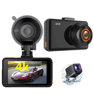 3 Inch Mini Ultra HD 4K Dash Cam Phía Trước Và Phía Sau Dual Camera Hỗ Trợ Wifi GPS & Ứng Dụng Điều Khiển 24H Bãi Đậu Xe Màn Hình Sony 335 - Product Image 1