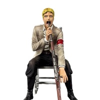 Figura de PVC de Reiner con pistola en la mano, estilo moderno, para escritorio, modelo de adorno