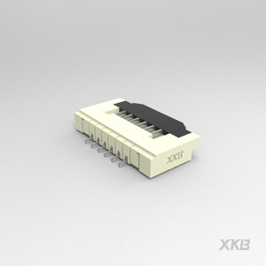 Connecteur FFC FPC XKB Connection X05A20L40T 40 broches 0,5 mm à contact inférieur, verrouillage rabattable, angle droit, SMD, ROHS pour électronique PCB - Product Image 3