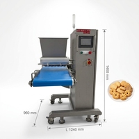 Machine automatique de fabrication de biscuits multi-formes avec découpe de fil et déposeur pour divers types de biscuits