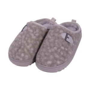 Paul Frank Women Winter House Slippers Warm Plush Lined Open Back Indoor Shoes Anti Slip EVA Sole Wholesale