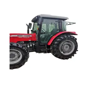 Kullanılan tarım traktörü tarım ekipmanları kültivatörler tırmık biniciler traktör 120hp massey ferguson traktörler