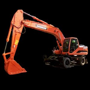 รถขุดล้อยี่ห้อ Doosan รุ่น DH210W-9 DH210W ขนาด 21 ตัน 20 ตัน พร้อมเครื่องยนต์ เกียร์ ปั๊ม ราคาดีที่สุด พร้อมอุปกรณ์ขุดเจาะ ได้รับการรับรองมาตรฐาน CE - Product Image 1