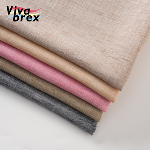 Tela de Lino 100% Ecológica Ligera de 160 g/m², Estilo Chambray Bicolor, Teñida con Hilo Suave, para Vestidos, Sofás, Niños - Product Image 4