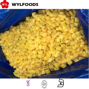 Grado Premium IQF giallo pesca dadi puro cinese giallo pesche per droghieri - Product Image 2