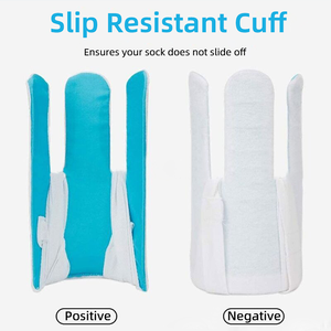 Dispositif d'aide à la mise <span class=keywords><strong>de</strong></span> <span class=keywords><strong>bas</strong></span> <span class=keywords><strong>de</strong></span> chaussettes pour personnes âgées et femmes enceintes, outil flexible pour chaussettes <span class=keywords><strong>de</strong></span> compression - Product Image 5