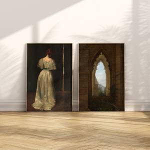 Set di arte <span class=keywords><strong>da</strong></span> <span class=keywords><strong>parete</strong></span> lunatica SQ <span class=keywords><strong>stampe</strong></span> accademiche scure <span class=keywords><strong>stampe</strong></span> su tela Vintage di arte Country francese <span class=keywords><strong>stampe</strong></span> murali moderne per camere <span class=keywords><strong>da</strong></span> <span class=keywords><strong>letto</strong></span> - Product Image 4